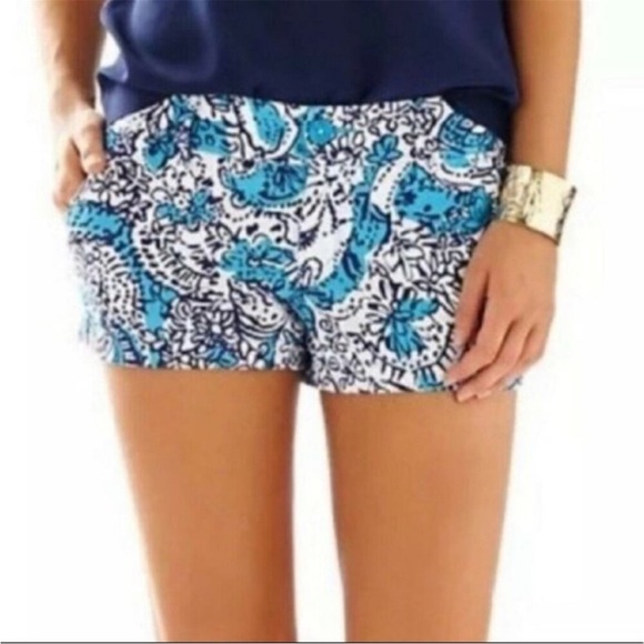Lilly Pulitzer The Walsh short in Hippy Hippy Shake pattern. - Picture 2 of 6